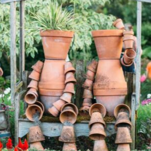 Planter Pot Sculpture