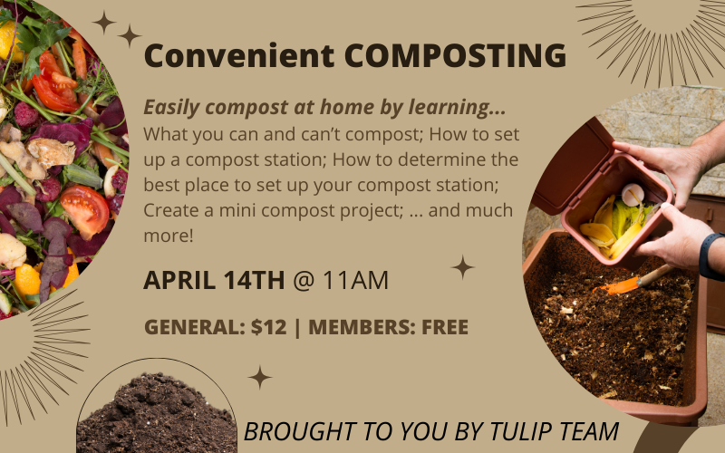 Composting workshop at The Oregon Garden
