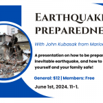 Earthquake preparedness workshop at The Oregon Garden in Silverton