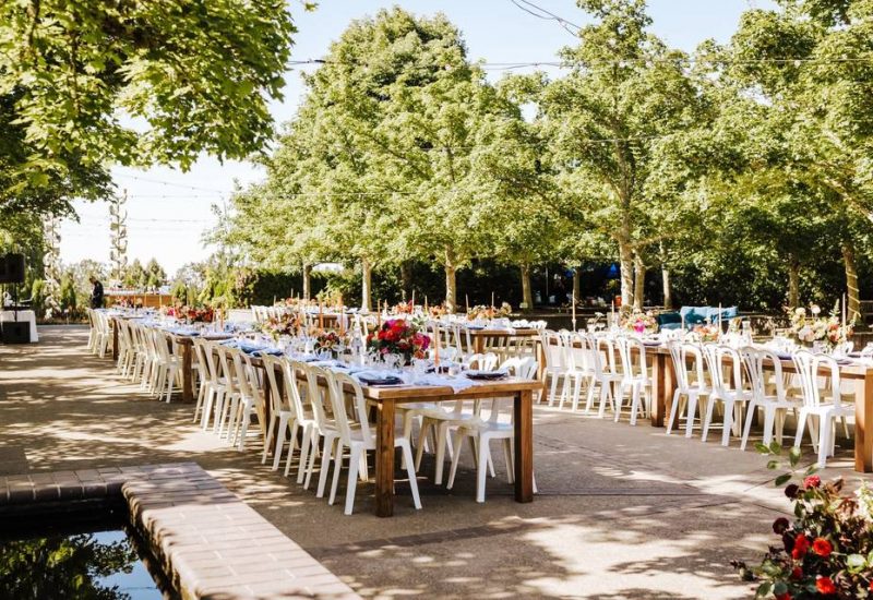 Oregon Garden outdoor wedding venue