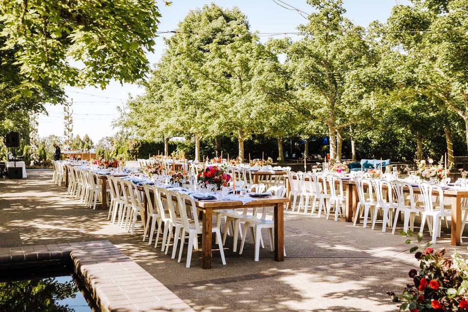 Oregon Garden outdoor wedding venue